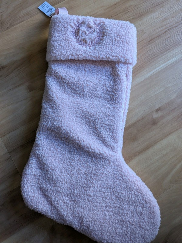 Victoria’s Secret Pink Fuzzy Stocking New