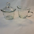 Vintage Anchor Hocking "Savannah" Creamer/Sugar