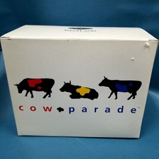 Cow Parade Clown Figurine #9128 New/Open Box NIOB 2000 Westland Giftware