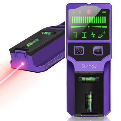 Stud Finder Wall Scanner, 7-in-1 Electronic Stud & Wall Detector for Center &...