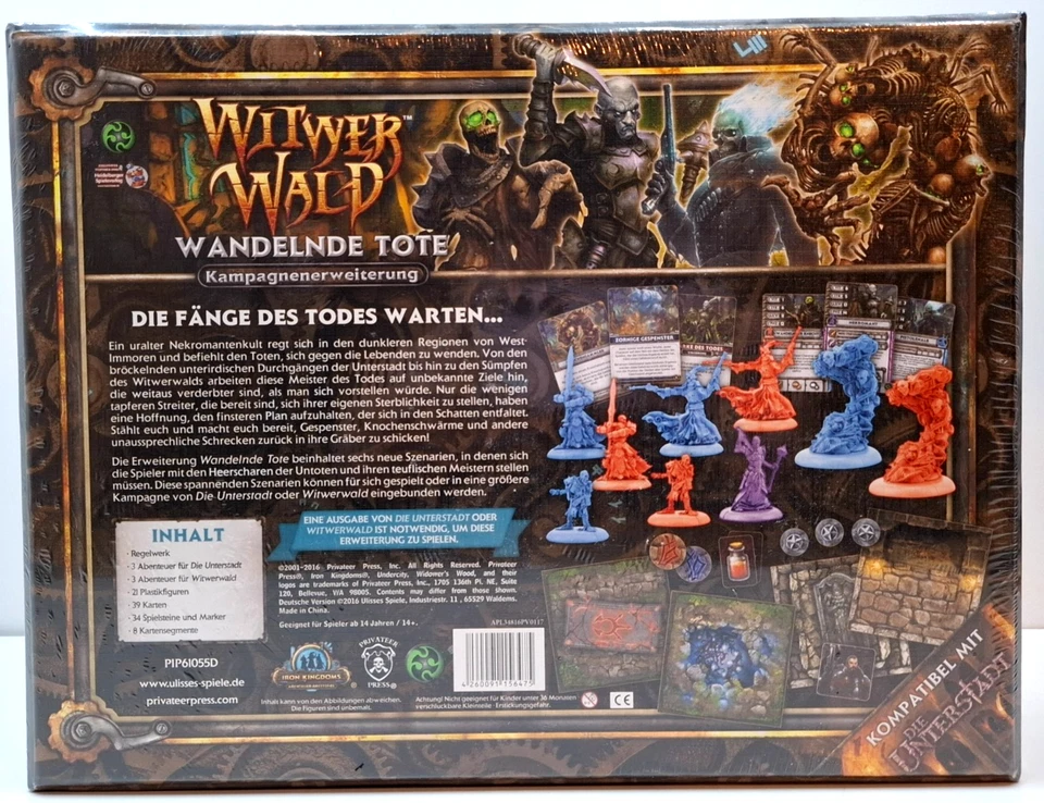 Iron Kingdoms Abenteuerbrettspiel – El Witwerwald - Kampagnenerweiterung ( Ovp ) - Imagen 2 de 4