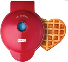 Mini Waffle Maker, Nonstick Iron Machine for Creative Homemade Treats