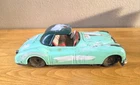 Vintage BANDAI Tin Litho Friction JAGUAR  XK120 Car - Made Japan - Parts Only