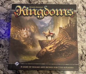 Reiner Knizia's KINGDOMS by Fantasy Flight Games - Complete 
