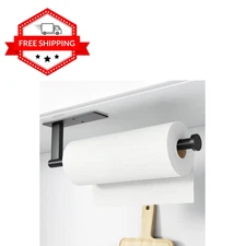 Paper Towel Holder Under Cabinet - Stainless Steel Paper Towel Holder Wall Mo...