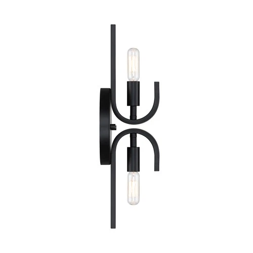 Designers Fountain D314C-2WS Skye 2 Light 17" Tall Wall Sconce - Black - Picture 3 of 5