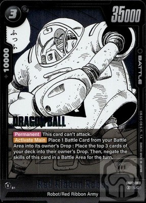 Red Ribbon Robot SB02-060 UC Manga Booster 02 Dragon Ball Super
