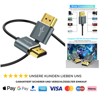 Ultradünnes HDMI 5M Kabel 4K 60Hz 2160P