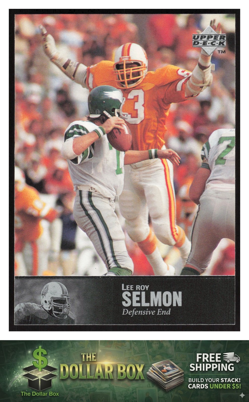 1997 Upper Deck Legends #61 Lee Roy Selmon - Tampa Bay Buccaneers