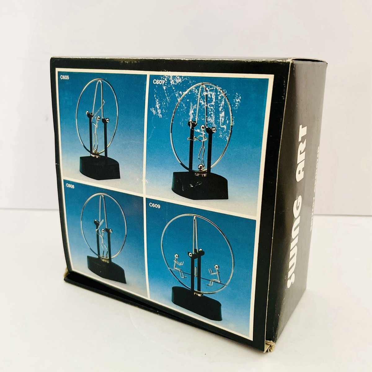 Vintage SWING ART #C609 Kinetic Sculpture Perpetual Motion Seesaw