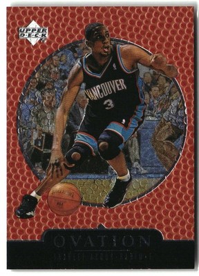 Shareef Abdur-Rahim 1998-99 Upper Deck Ovation Gold #67 #/1000