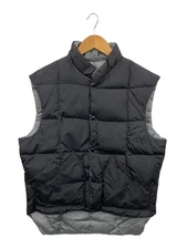 70S/Comfy/Down Vest/L/Nylon/Blk/Reversible 12412