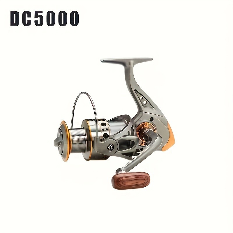 Spinning Fishing Reel 5.2:1 Gear Ratio CNC Metal Spool for F