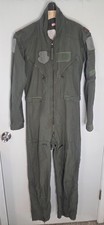 CWU-27/P Flight Suit Flyers Coveralls 34R Sage Green NSN 8415-01-043-8379 USAF
