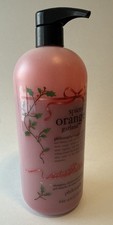 Philosophy Spiced Orange Garland Shampoo Shower Gel Bubble Bath 32 oz with Pump 1.00 per gallon