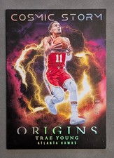 2023 Origins Cosmic Storm #6 Trae Young Gold #8/10