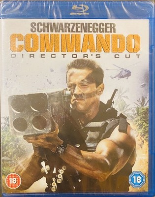 COMMANDO: DIRECTOR'S CUT (1985) BLU RAY BRAND NEW ARNOLD SCHWARZENEGGER REGION B