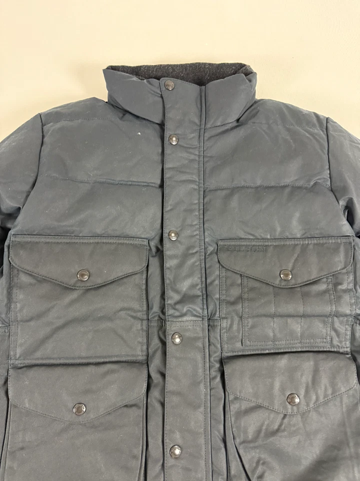 FILSON DOWN CRUISER JACKET HARBOR BLUE M NWT - Image 3 of 4