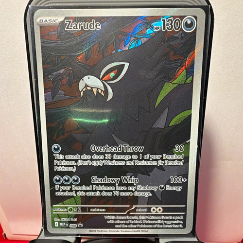 Zarude 088 Mega Evolution Promo Holo English 2020 Basic 130 HP Pokemon TCG