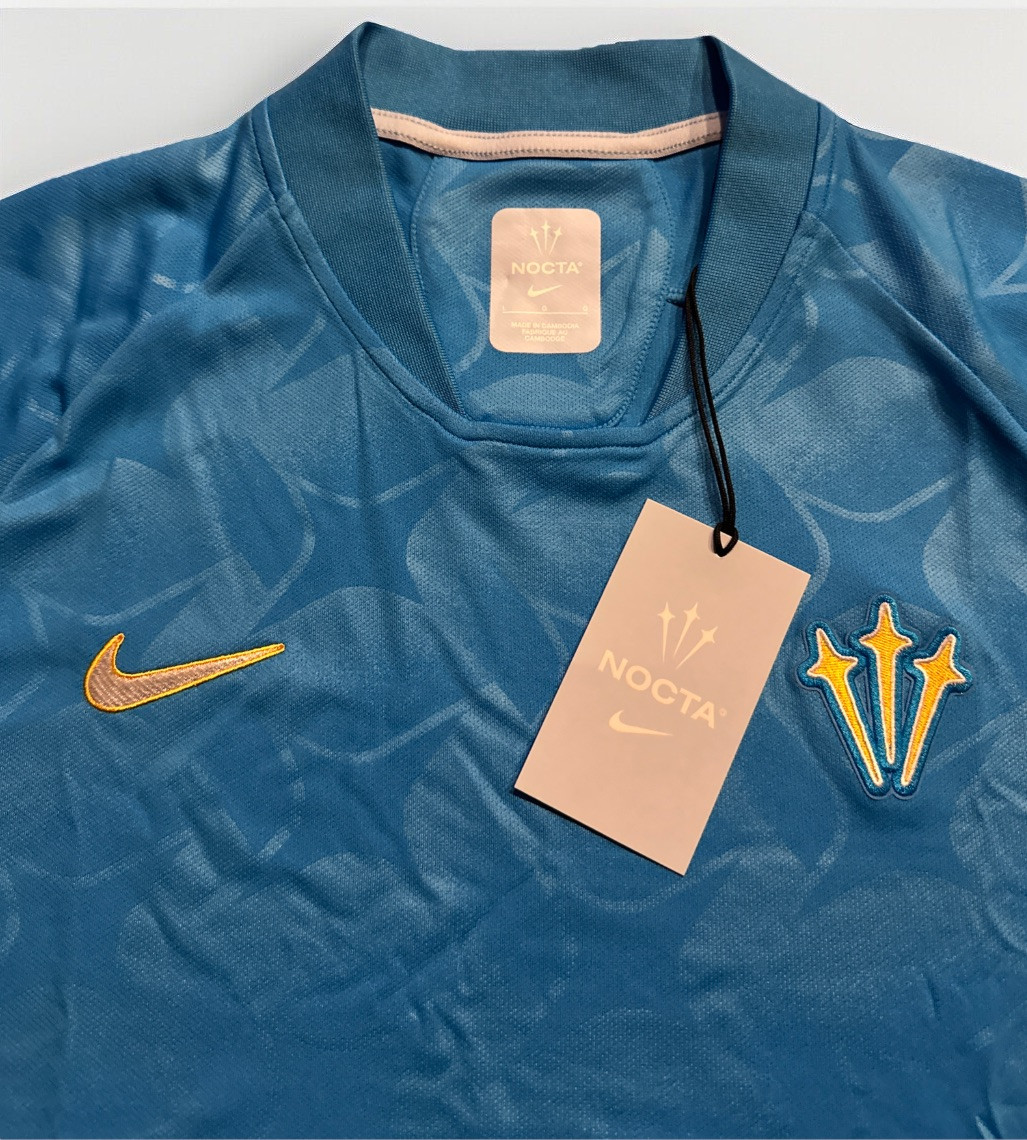 Nike NOCTA Turks & Caicos NRG Home Soccer Jersey Men's Size