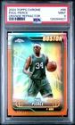 2024 Topps Chrome Basketball Orange Refractor Paul Pierce #88 PSA 9