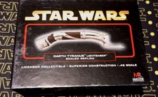 Master Replicas Star Wars Darth Tyranus ROTS Lightsaber .45 Scaled Replica 