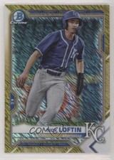 2021 Bowman Chrome Prospects Gold Shimmer Refractor 11/50 Nick Loftin 0s23