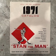 Vintage Stan The Man Musial Inc. 1971 Rare Catalog Cardinals Lloyd Bridges Auto