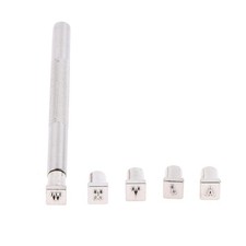 36Pcs/Set Stainless Steel Alphabet Number Stamp Punch Tools Kit DIY Crafts HY2