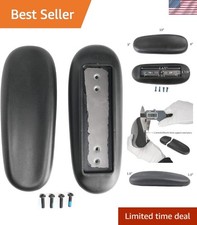 Office Chair Replacement Armrest Arm Pads Caps Univeral 4" 5.5" Mounting Hole...
