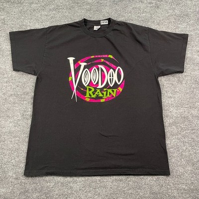 Vintage Y2K Voodoo Rain Fruit Beverage Shirt XL 24x30 Get-The-Wicked-Liquid