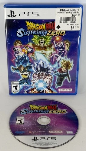 DRAGON BALL SPARKING ZERO - SONY PLAYSTATION 5 PS5 - COMPLETE *TESTED & WORKING*