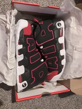 Nike Air More Uptempo 96 Red Toe. Uk9
