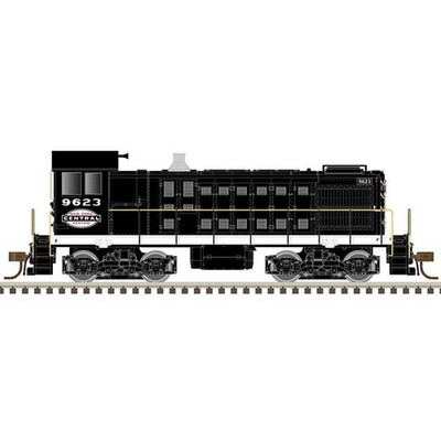 40005724 N Atlas Alco S2 w/LokSound & DCC New York Central #9633 (black, white,