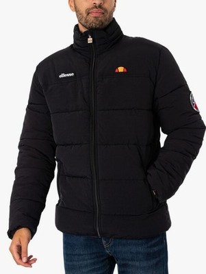 ELLESSE Nebula Padded Jacket in Black S Small (ccn110)