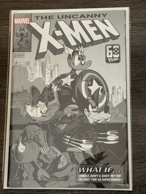 AMAZING SPIDER-MAN #59 GIADA PERISSONOTTO DISNEY WHAT IF? BLACK & WHITE 1:100 NM
