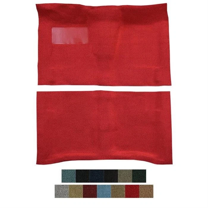 Kit de alfombra de bucle de 2 puertas ACC 1964-1967 para Chevy Chevelle, negro Foto 2 de 4