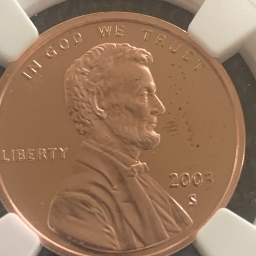 2003-S Lincoln Cent Graded PF69RD Ultra Cameo by NGC - Picture 2 of 7