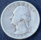 1932-D Washington Quarter. 90% Silver. Low Mintage. Free Shipping!