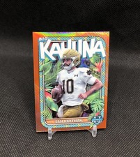 2023 Bowman Chrome U Sam Hartman /25 “BIG KAHUNA” ORANGE SSP CASE HIT RC #TBK-18
