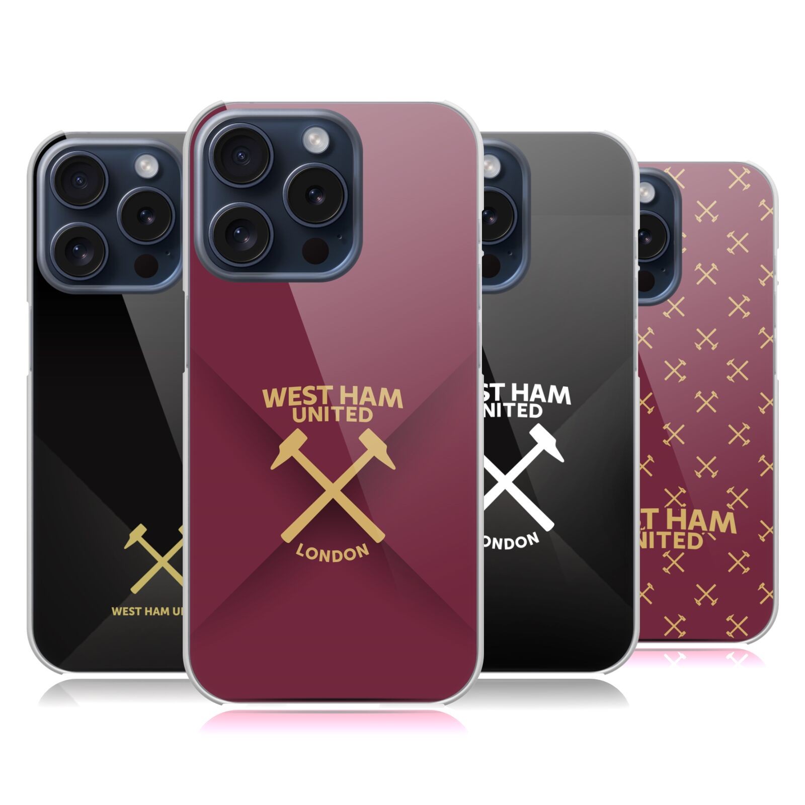 Official West Ham United FC Hammer Marque Case for Apple iPhone