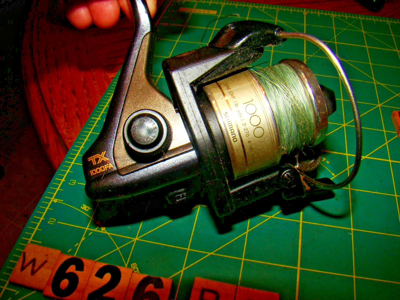 W0626 PR SHIMANO TX1000 FA SPINNING  FISHING REEL