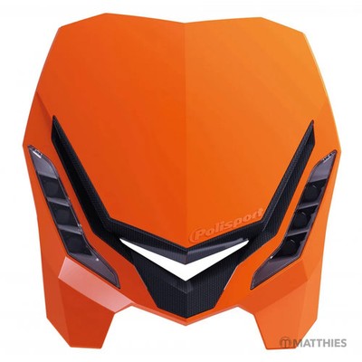 Scheinwerfer Maske orange / schwarz E-Blaze 8670800006