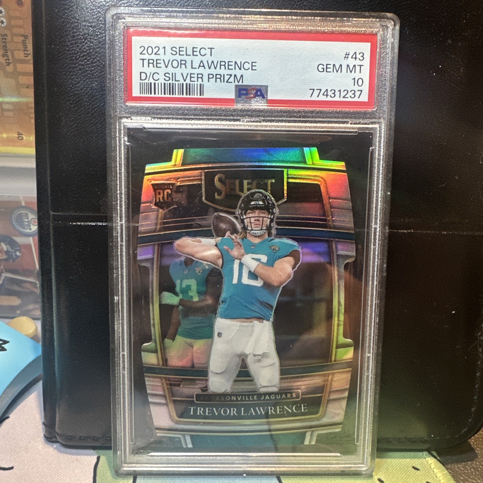 Trevor Lawrence Panini Select #43 Silver