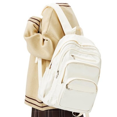 College Backpack for Women & Men Lightweight Daypack with Lots of Pockets Cut...