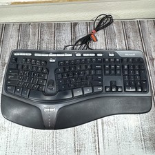 MICROSOFT Natural Ergonomic 4000 v1.0 USB Keyboard KU-0462 Model 1048 Works
