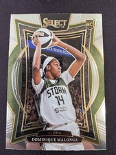 DOMINIQUE MALONGA Rookie Concourse #60 BASE RC 2025 Panini Select WNBA