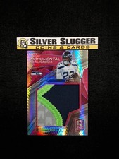 2017 CJ Prosise Panini Spectra Monumental Memorabilia Jersey Patch Hyper /15 SEA