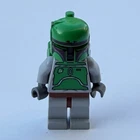 LEGO Star Wars Boba Fett Minifigure Light Gray, Original SW0002