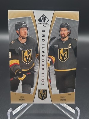 2025-26 SP Authentic Collaborations CLB-23 JACK EICHEL / MARK STONE